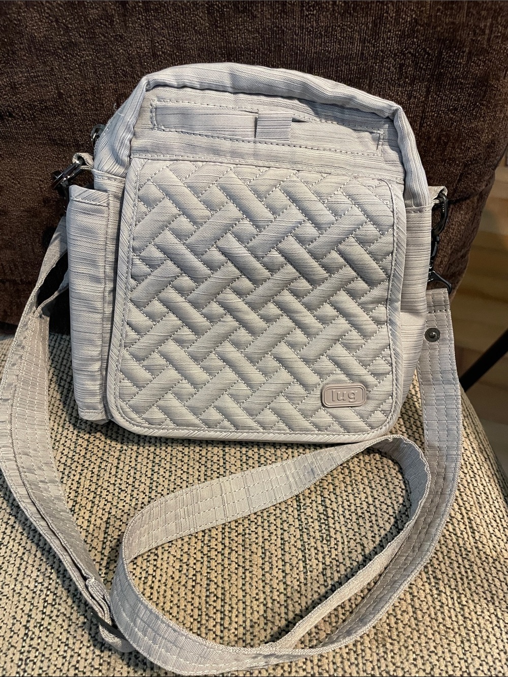 Lug Flapper Convertible Crossbody Purse.